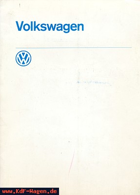 VW - 1984 - 20 Jahre Produktion im VW-Werk Emden - [7106]-1