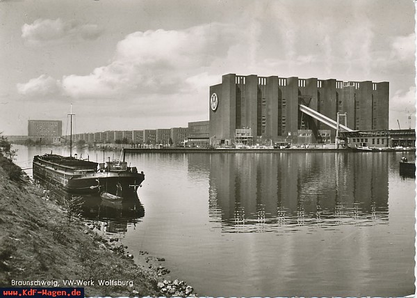 VW - 1953 - Braunschweig, VW Werk Wolfsburg - [7501]-1