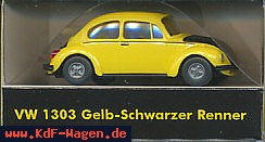 VW - (vw_t1) - 1/87 - VW 1303 Gelb-Schwarzer Renner - [7540]-1