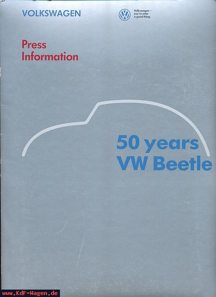 VW - 1985 - 50 years VW Beetle - [7573]-1