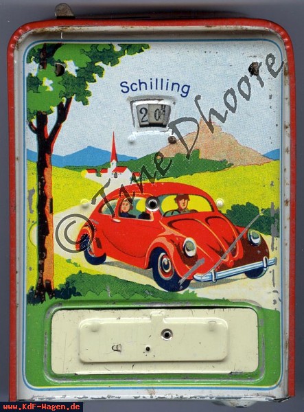 VW - 1950 - Geobra Money Box - [7682]-1