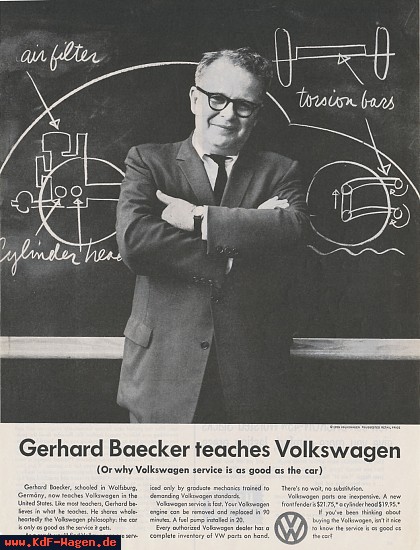 VW - 1959 - Gerhard Baecker teaches Volkswagen - [7752]-1