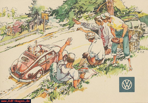 VW - 1954 - Ausgabe zum 100.000er Treffen - [7841]-1