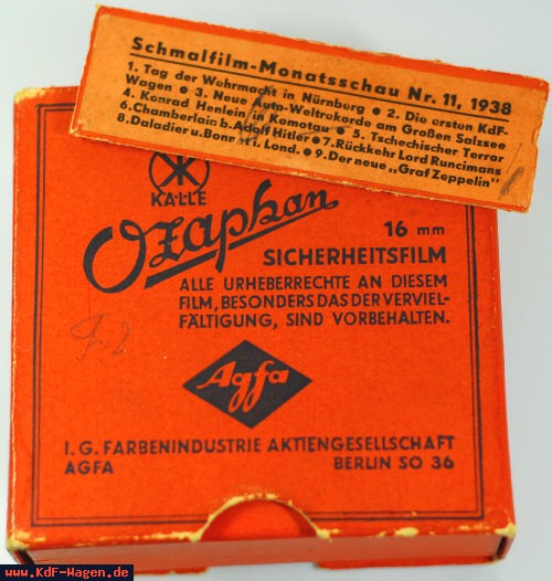 VW - 1938 - Schmalfilm Monatsschau Nr 11 1938 - [7952]-1