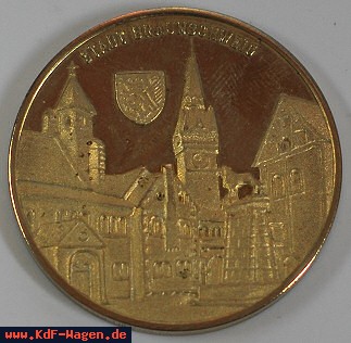 VW - 1985 - 50 Jahre Volkswagen AG Werk Braunschweig - 4cm, 30g - [8041]-2