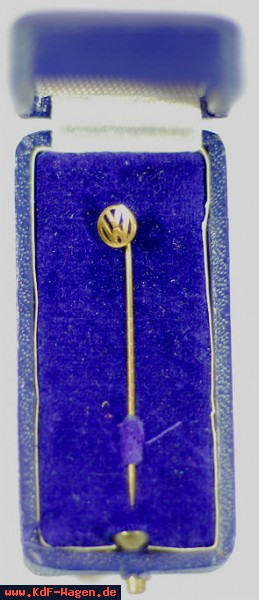 VW - 1955 - 100.000 km Gold Pin - [8049]-1