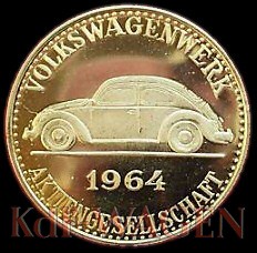 VW - 1964 - Volkswagenwerk Aktiengesellschaft 1964 - 2cm, 3gr - [8060]-1