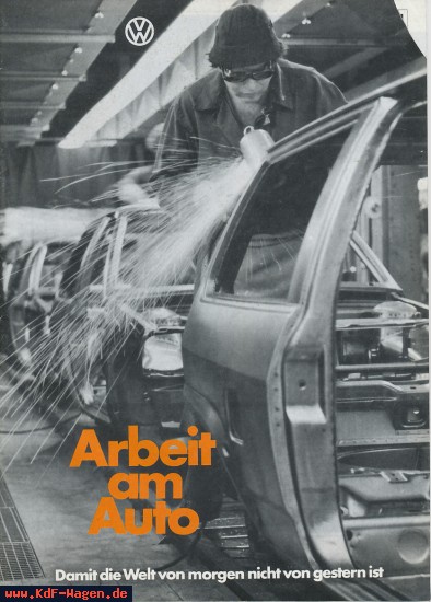 VW - 1983 - Arbeit am Auto - [8284]-1