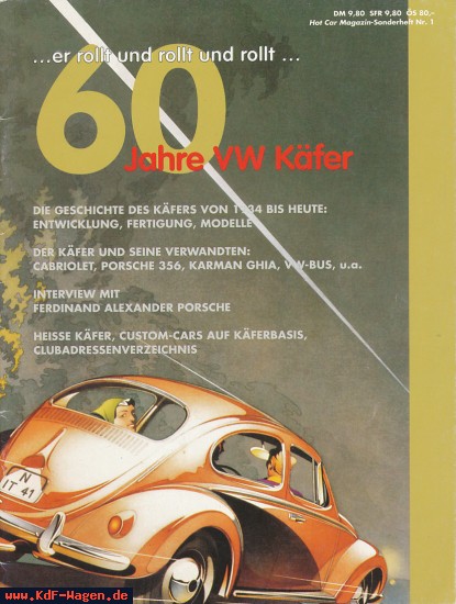 VW - 1998 - 60 Jahre VW Käfer - [8301]-1