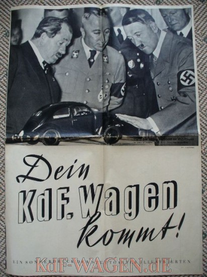 VW - 1938 - Dein KDF Wagen kommt - Ein original Sonderdruck der Stuttgarter Illustrierten - [8688]-2