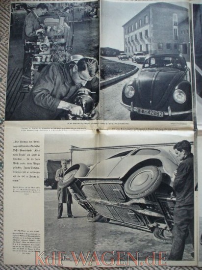 VW - 1938 - Dein KDF Wagen kommt - Ein original Sonderdruck der Stuttgarter Illustrierten - [8688]-3