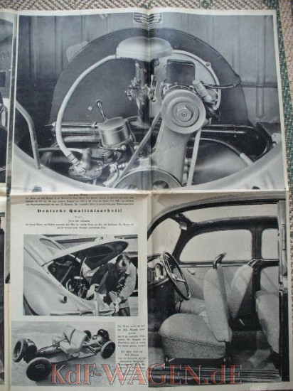 VW - 1938 - Dein KDF Wagen kommt - Ein original Sonderdruck der Stuttgarter Illustrierten - [8688]-4