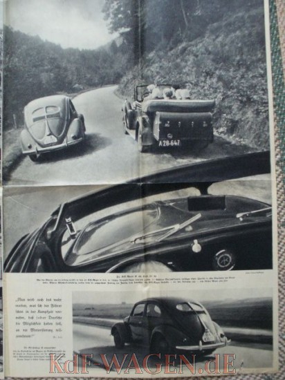 VW - 1938 - Dein KDF Wagen kommt - Ein original Sonderdruck der Stuttgarter Illustrierten - [8688]-8