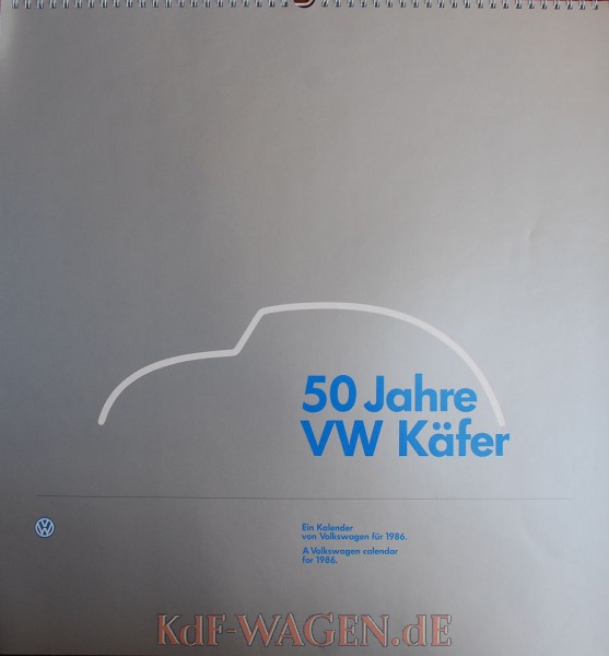 VW - 1986 - 50 Jahre VW Käfer - [8950]-1