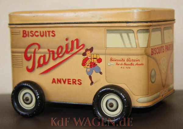 VW - 1954 - Biscuits Parein - Cookie Box - [9076]-3