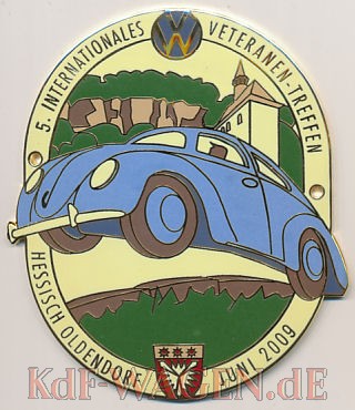 VW - 2009 - 5. Internationales Veteranentreffen. Hessisch Oldendorf - [9260]-1