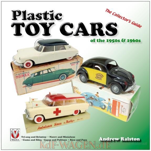 VW - Plastic Toy Cars of the 1950s & 1960s: The Collector's Guide  - Andrew Ralston, Mike Forbes - 9781845841256 - [9274]-1