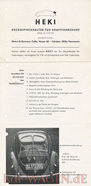 VW - 1951 - Heki - [9982]-1