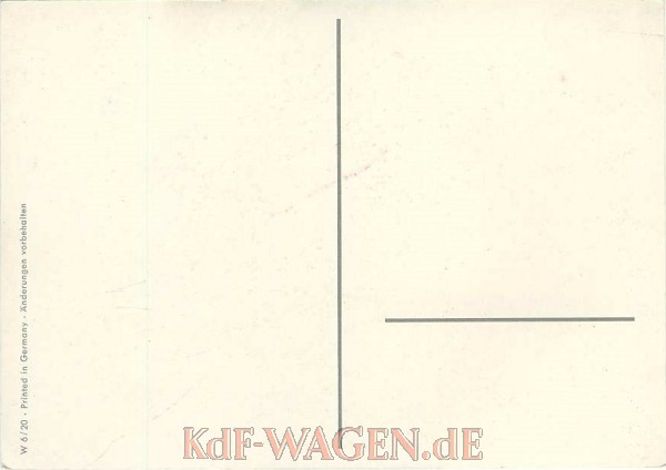 VW - 1956 - Ob leer oder beladen ... - w 6/20 - [10122]-2